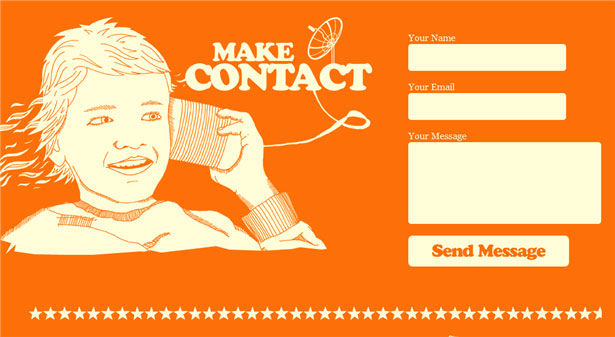 contact form